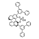 (11bS)-2,6-Di([1,1’:3’,1’’-terphenyl]-5’-yl)-4-hydroxydinaphtho[2,1-d:1’,2’-f][1,3,2]dioxaphosphepine 4-Oxide