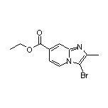 Ethyl 3-Bromo-2-methylimidazo[1,2-a]pyridine-7-carboxylate