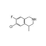 6-Chloro-7-fluoro-4-methyl-1,2,3,4-tetrahydroisoquinoline