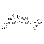 (S)-2-[[[(9H-Fluoren-9-yl)methoxy]carbonyl]amino]-6-[2,3-bis(tert-butoxycarbonyl)guanidino]hexanoic Acid
