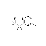 4-Methyl-2-(1,1,1-trifluoro-2-methylpropan-2-yl)pyridine