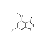 5-Bromo-7-methoxy-1-methyl-1H-benzo[d][1,2,3]triazole