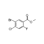 Methyl 5-Bromo-4-chloro-2-fluorobenzoate