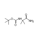 tert-Butyl (1-Amino-2-methyl-1-oxopropan-2-yl)carbamate