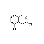 2-(2-Bromo-6-iodophenyl)acetic Acid
