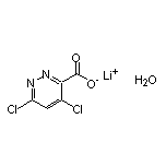 Lithium 4,6-Dichloropyridazine-3-carboxylate Hydrate