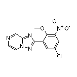 2-(5-Chloro-2-methoxy-3-nitrophenyl)-[1,2,4]triazolo[1,5-a]pyrazine