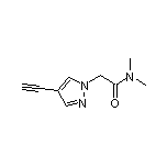 2-(4-Ethynyl-1H-pyrazol-1-yl)-N,N-dimethylacetamide