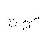 4-Ethynyl-1-(tetrahydrofuran-3-yl)-1H-pyrazole