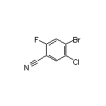 4-Bromo-5-chloro-2-fluorobenzonitrile