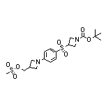 tert-Butyl 3-[[4-[3-[[(Methylsulfonyl)oxy]methyl]azetidin-1-yl]phenyl]sulfonyl]azetidine-1-carboxylate