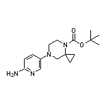 tert-Butyl 7-(6-Aminopyridin-3-yl)-4,7-diazaspiro[2.5]octane-4-carboxylate