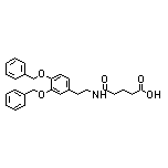 5-[[3,4-Bis(benzyloxy)phenethyl]amino]-5-oxopentanoic Acid