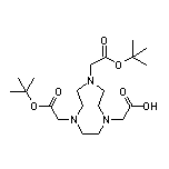 2-[4,7-Bis[2-(tert-butoxy)-2-oxoethyl]-1,4,7-triazonan-1-yl]acetic Acid