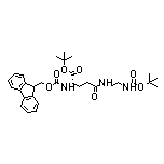 tert-Butyl (S)-2-[[[(9H-Fluoren-9-yl)methoxy]carbonyl]amino]-5-[[2-[(tert-butoxycarbonyl)amino]ethyl]amino]-5-oxopentanoate