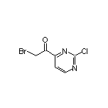 2-Bromo-1-(2-chloropyrimidin-4-yl)ethanone