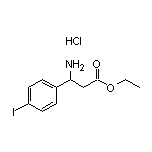 Ethyl 3-Amino-3-(4-iodophenyl)propanoate Hydrochloride