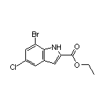 Ethyl 7-Bromo-5-chloro-1H-indole-2-carboxylate