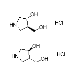 trans-4-(Hydroxymethyl)pyrrolidin-3-ol Hydrochloride