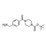 tert-Butyl 4-[4-(Aminomethyl)benzoyl]piperazine-1-carboxylate