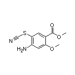 Methyl 4-Amino-2-methoxy-5-thiocyanatobenzoate