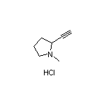 2-Ethynyl-1-methylpyrrolidine Hydrochloride