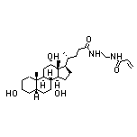 (R)-N-(2-Acrylamidoethyl)-4-[(3R,5S,7R,8R,9S,10S,12S,13R,14S,17R)-3,7,12-trihydroxy-10,13-dimethylhexadecahydro-1H-cyclopenta[a]phenanthren-17-yl]pentanamide