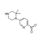 2,2-Dimethyl-1-(6-nitropyridin-3-yl)piperazine