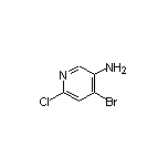 4-Bromo-6-chloropyridin-3-amine