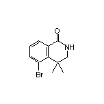 5-Bromo-4,4-dimethyl-3,4-dihydroisoquinolin-1(2H)-one