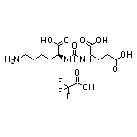 (S)-2-[3-[(S)-5-Amino-1-carboxypentyl]ureido]pentanedioic Acid Trifluoroacetate