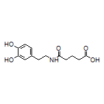 5-[(3,4-Dihydroxyphenethyl)amino]-5-oxopentanoic Acid