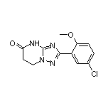 2-(5-Chloro-2-methoxyphenyl)-6,7-dihydro-[1,2,4]triazolo[1,5-a]pyrimidin-5(4H)-one