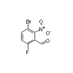 3-Bromo-6-fluoro-2-nitrobenzaldehyde