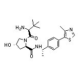 (2R,4S)-1-[(S)-2-Amino-3,3-dimethylbutanoyl]-4-hydroxy-N-[(S)-1-[4-(4-methylthiazol-5-yl)phenyl]ethyl]pyrrolidine-2-carboxamide