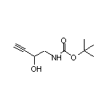 1-(Boc-amino)-3-butyn-2-ol