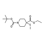 Ethyl 1-Boc-4-(methylthio)piperidine-4-carboxylate