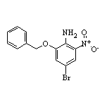 2-(Benzyloxy)-4-bromo-6-nitroaniline