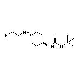 cis-N1-Boc-N4-(2-fluoroethyl)-1,4-cyclohexanediamine