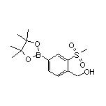 4-(Hydroxymethyl)-3-(methylsulfonyl)phenylboronic Acid Pinacol Ester