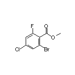 Methyl 2-Bromo-4-chloro-6-fluorobenzoate