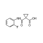 1-[(2-Fluorophenyl)carbamoyl]cyclopropanecarboxylic Acid