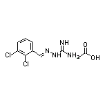 (E)-2-(2,3-Dichlorobenzylidene)hydrazinecarboximidamide Acetate