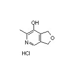 6-Methyl-1,3-dihydrofuro[3,4-c]pyridin-7-ol Hydrochloride