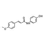 (E)-N-(4-Hydroxyphenyl)-3-(4-methoxyphenyl)acrylamide