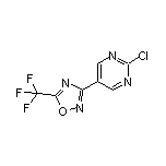 3-(2-Chloro-5-pyrimidinyl)-5-(trifluoromethyl)-1,2,4-oxadiazole