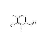 3-Chloro-2-fluoro-4-methylbenzaldehyde