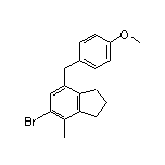 5-Bromo-7-(4-methoxybenzyl)-4-methylindane