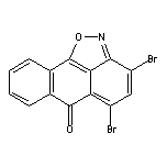 3,5-Dibromo-6H-anthra[1,9-cd]isoxazol-6-one