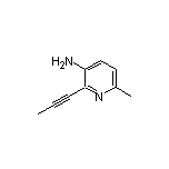 3-Amino-6-methyl-2-(1-propynyl)pyridine